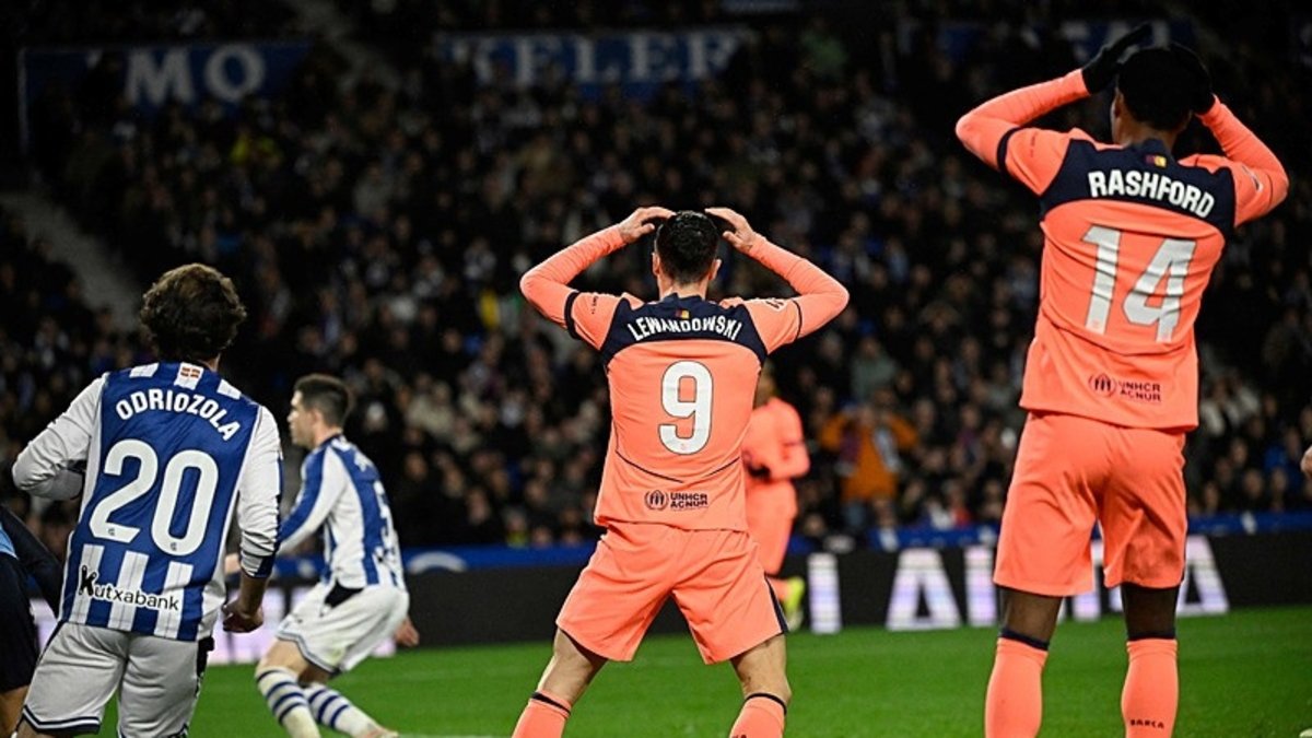 Barcelona'ya deplasmanda Real Sociedad şoku!