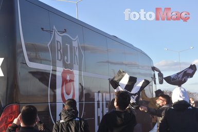 Son dakika spor haberleri: Beşiktaş’a Malatya’da coşkulu karşılama!