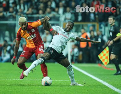 Beşiktaş-Galatasaray mücadelesinden kareler