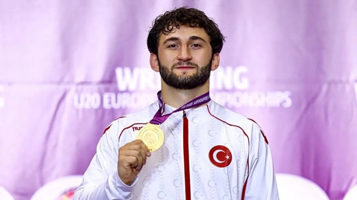 Milli güreşçilerimizden Kuzey Makedonya'da 3 madalya birden!