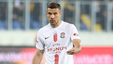 Lukas Podolski Antalyaspor'da mutlu!