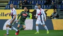 Napoli deplasmanda kazandı