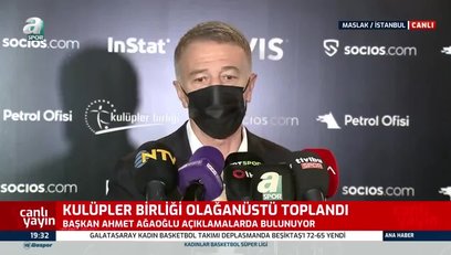 >Ahmet Ağaoğlu'dan 'lig tescili' iddialarına yanıt!