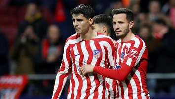 Alvaro Morata A. Madrid'e galibiyeti getirdi!