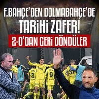 Dev derbide kazanan F.Bahçe!