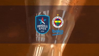 ANADOLU EFES FENERBAHÇE BEKO CANLI MAÇ 📺 | Anadolu Efes - Fenerbahçe Beko maçı hangi kanalda? Euroleague maçı saat kaçta?