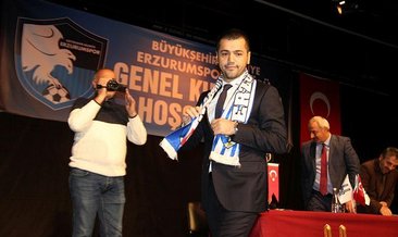 B.B. Erzurumspor’un yeni başkanı Hüseyin Üneş oldu