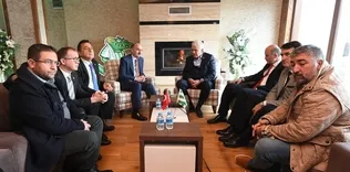 Fikret Orman ve Ali Ay görüştü