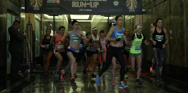 Runners climb Empire State