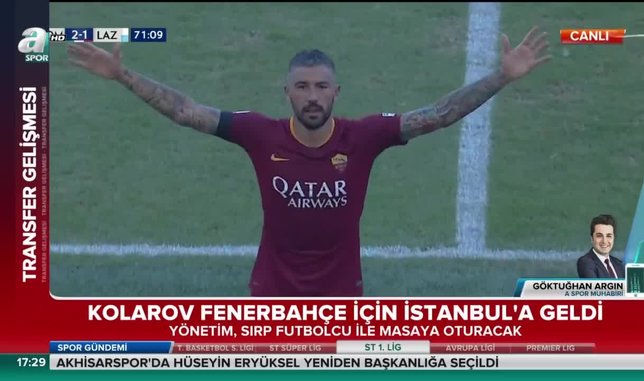 Aleksandar Kolarov Fenerbahçe için İstanbul'a geldi