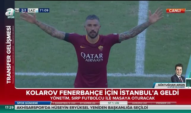 Aleksandar Kolarov Fenerbahçe için İstanbul'a geldi