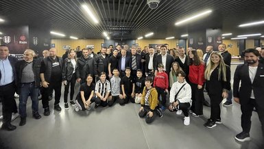 Beşiktaş'ta bayramlaşma töreni yapıldı