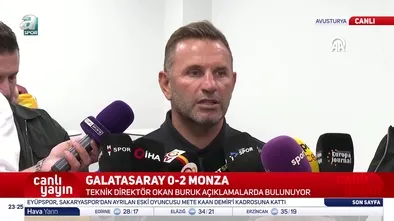 Okan Buruk'tan maç sonu ayrılık açıklaması!