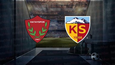 Hatayspor - Kayserispor maçı ne zaman, saat kaçta ve hangi kanalda canlı yayınlanacak? | Trendyol Süper Lig