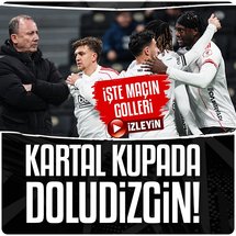Beşiktaş kupada 2'de 2 yaptı! Kartal'dan evinde net galibiyet (GENİŞ ÖZET)