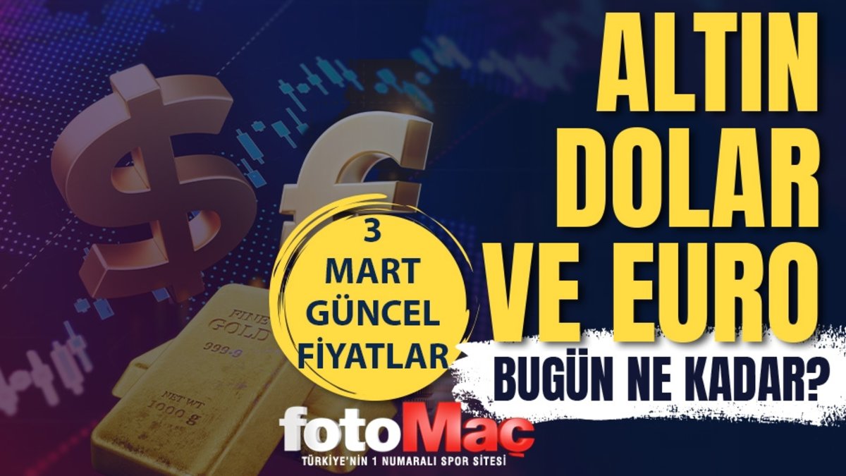 Bugün gram altın ne kadar? 3 Mart 2026 Kapalı Çarşı altın fiyatları