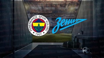 Fenerbahçe - Zenit hazırlık maçı yayın bilgisi!