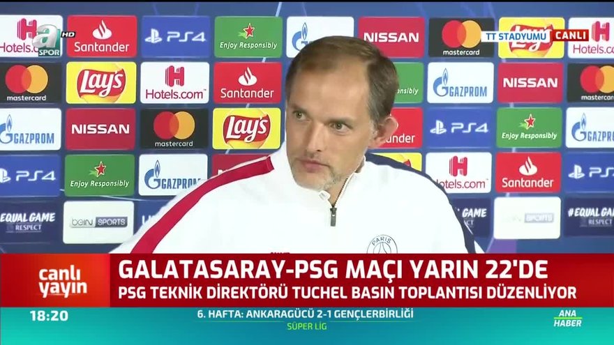 Tuchel: Herkes bana Galatasaray atmosferinin inanılmaz olduğunu söyledi