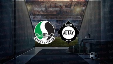 Sakaryaspor - Altay maçı ne zaman, saat kaçta ve hangi kanalda canlı yayınlanacak? | Trendyol 1. Lig