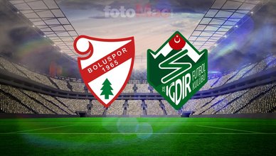 BOLUSPOR - IĞDIR FK MAÇI CANLI | Boluspor-Iğdır FK maçı ne zaman, saat kaçta?
