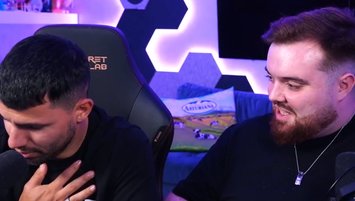 Agüero canlı yayında korkuttu! İşte o anlar