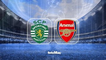 Sporting CP-Arsenal / CANLI  / UEFA Şampiyonlar Ligi