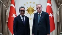 Başkan’la görüştü