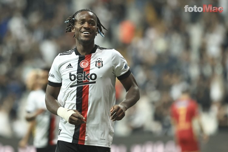 Son dakika spor haberleri: Beşiktaş'ta Michy Batshuayi Vinent Aboubakar'ı solladı! İşte o istatistik