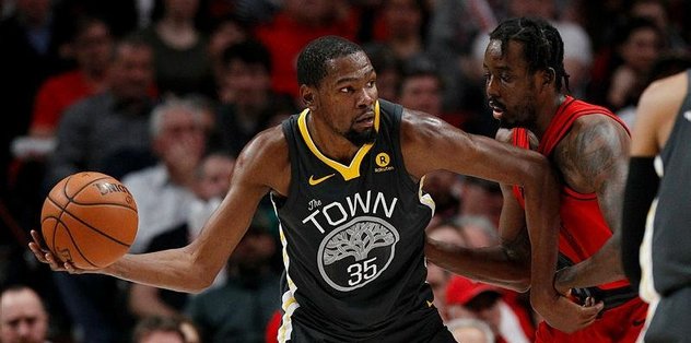 Düelloyu Durant, maçı Trail Blazers kazandı
