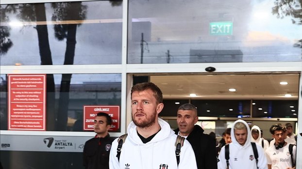 Beşiktaş kafilesi Antalya'ya geldi!