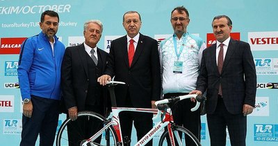 Konya’da Cumhurbaşkanlığı Türkiye Bisiklet Turu heyecanı