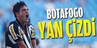 Botafogo yan çizdi