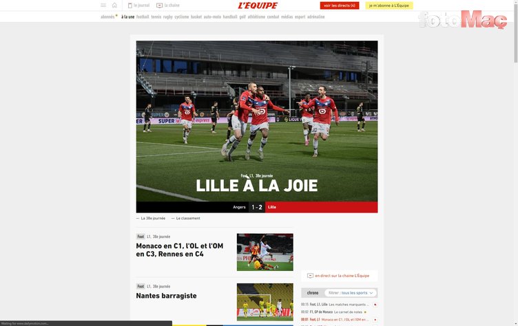 Burak Yılmaz attı Avrupa yazdı! İşte Lille'in şampiyonluk manşetleri
