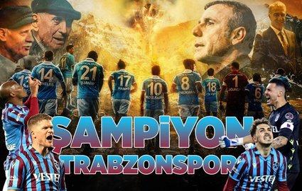 Şampiyon Trabzonspor!