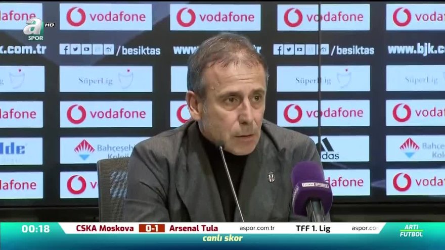 Abdullah Avcı: “Taraftarımıza sonsuz teşekkür ediyorum”
