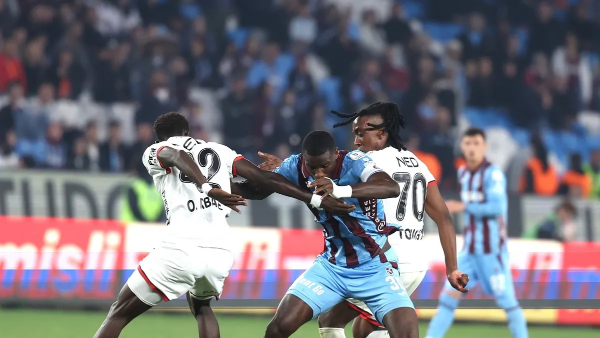 Trabzonspor-Gençlerbirliği maçı saat kaçta, hangi kanalda?
