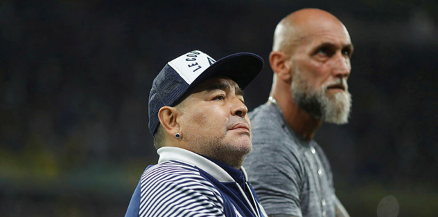 Maradona, Gimnasia ile nikah tazeledi!