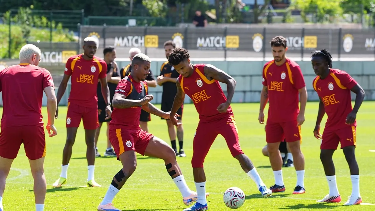 Galatasaray, yeni sezon hazırlıklarını sürdürdü