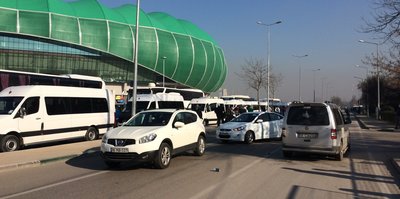 Bursaspor taraftarları Beşiktaş maçı için geliyor