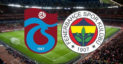 Trabzonspor - Fenerbahçe | CANLI