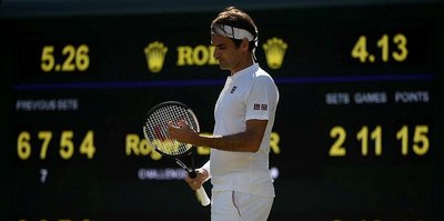 Federer Wimbledon'a çeyrek finalde veda etti