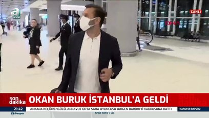 >Okan Buruk G.Saray için İstanbul'da!