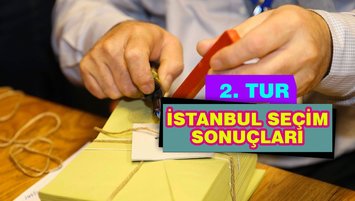 İstanbul seçim sonuçları son dakika (2. tur oy oranları)