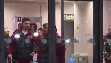 A Milli Futbol Takımımız İstanbul'a geldi!