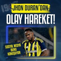 Duran'dan olay hareket! Sosyal medya bunu konuşuyor