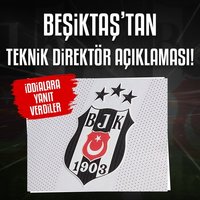 Beşiktaş'tan teknik direktör açıklaması!