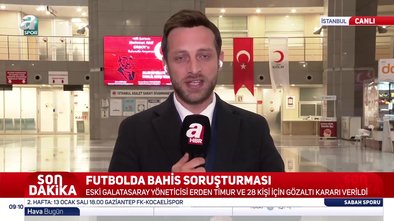Futbolda bahis soruşturması | 14'ü futbolcu 29 kişi hakkında gözaltı kararı verildi