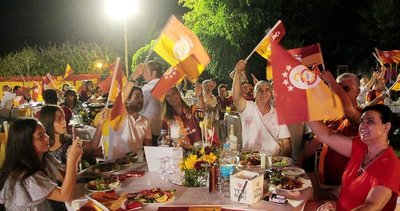 Galatasaraylılar Fethiye'de coştu