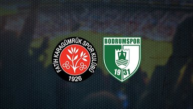 Fatih Karagümrük - Bodrumspor maçı ne zaman, saat kaçta ve hangi kanalda canlı yayınlanacak? | Ziraat Türkiye Kupası