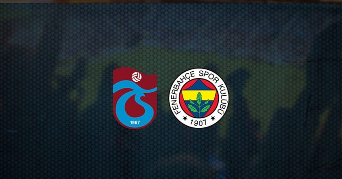 Trabzonspor Fenerbahce Maci Ne Zaman Saat Kacta Ve Hangi Kanalda Canli Yayinlanacak Super Lig Fotomac